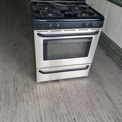 Stainless steel stove
