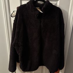 Victoria Secret Full Zip Fleece NWT Size XL