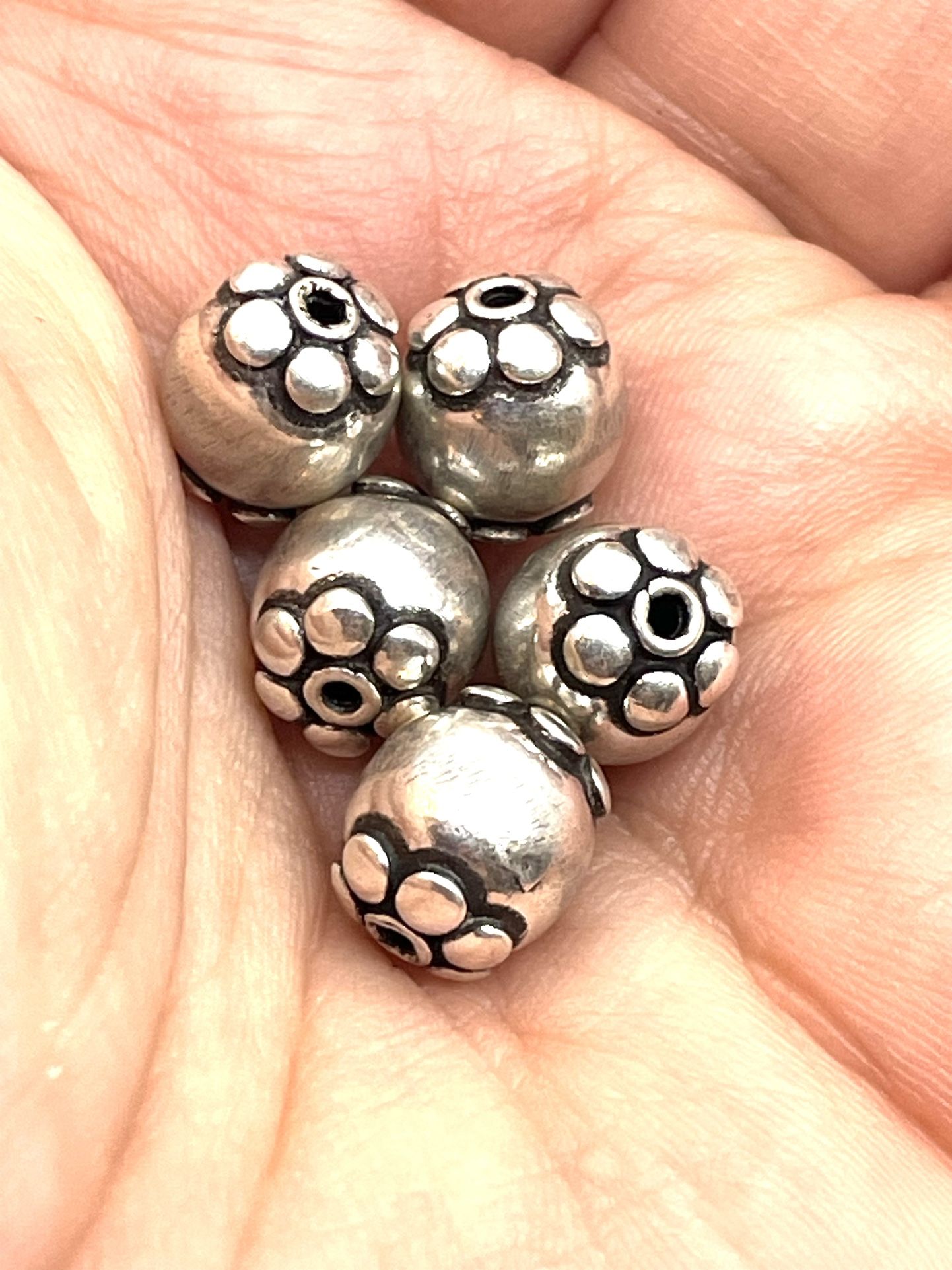 Bali Sterling 10mm Beads!