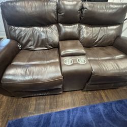 Loveseat Recliner Charging Station 