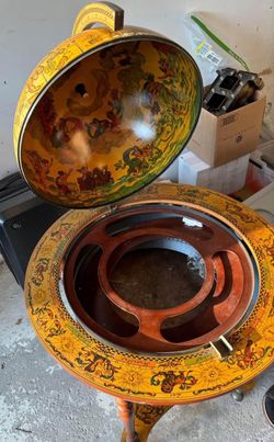 Vintage Globe Bar Cart Italian