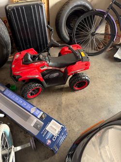 Kids electric 4 wheeler