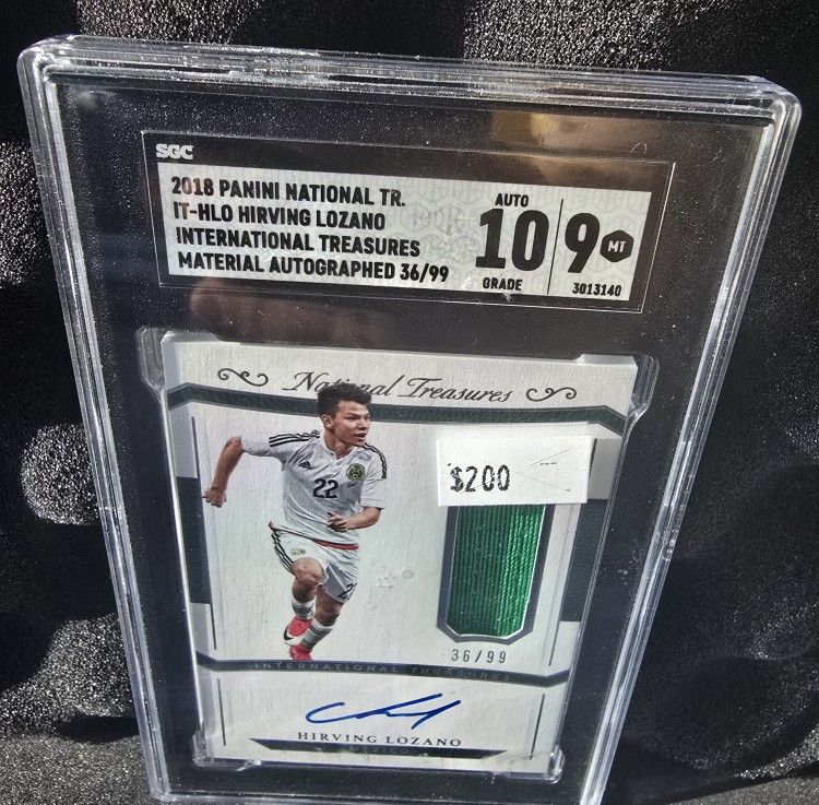 2018 Hirving Lozano Patch/Jersey Card