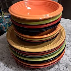 "Fiesta" Style Plates/bowls