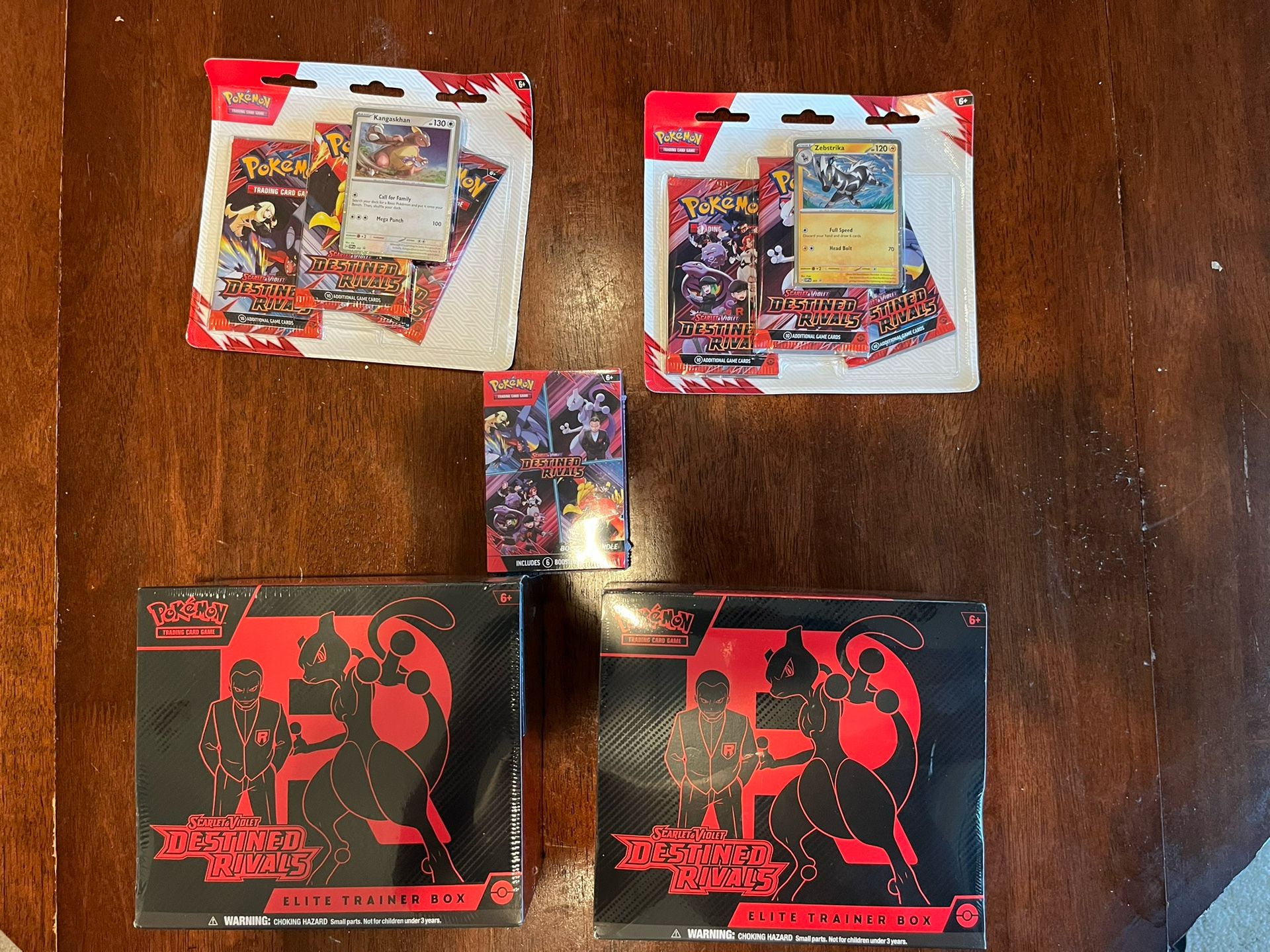 DESTINED RIVALS ETB BOOSTER BUNDLE 3 Pack