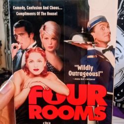 Four Rooms VHS 