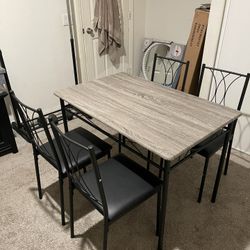Dining Table Set for 4