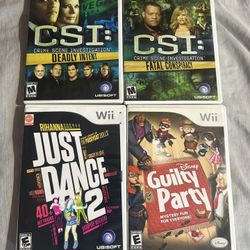 Wii Games All $15 Firm 