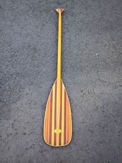 Vintage Sawyer Wood Paddle 60"