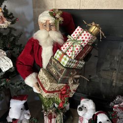 3’ Vintage Santa