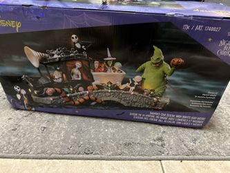 Disney Nightmare Before Christmas Mayor’s Car Scene Statue