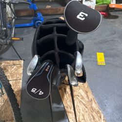 Golf Irons And Bag