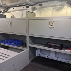 Van Storage Cabinets & Shelving – Heavy Duty (Set of 3) Kargo Master