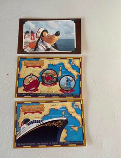 Disney Mediterranean cruise Postcard Post Cards