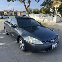 2004 Honda Accord With Sunroof 