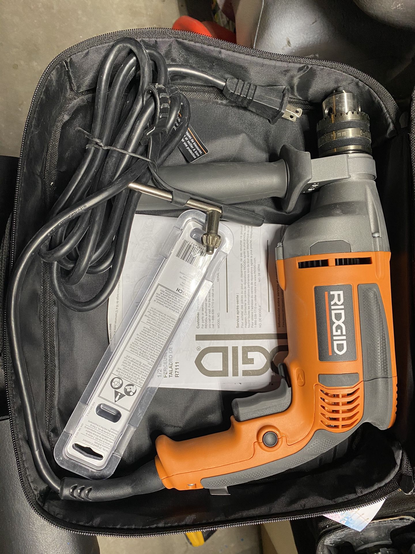 Hammer drill/drill brand new with case/bag