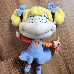 1998 Mattel The Rugrats Movie Angelica Plush 