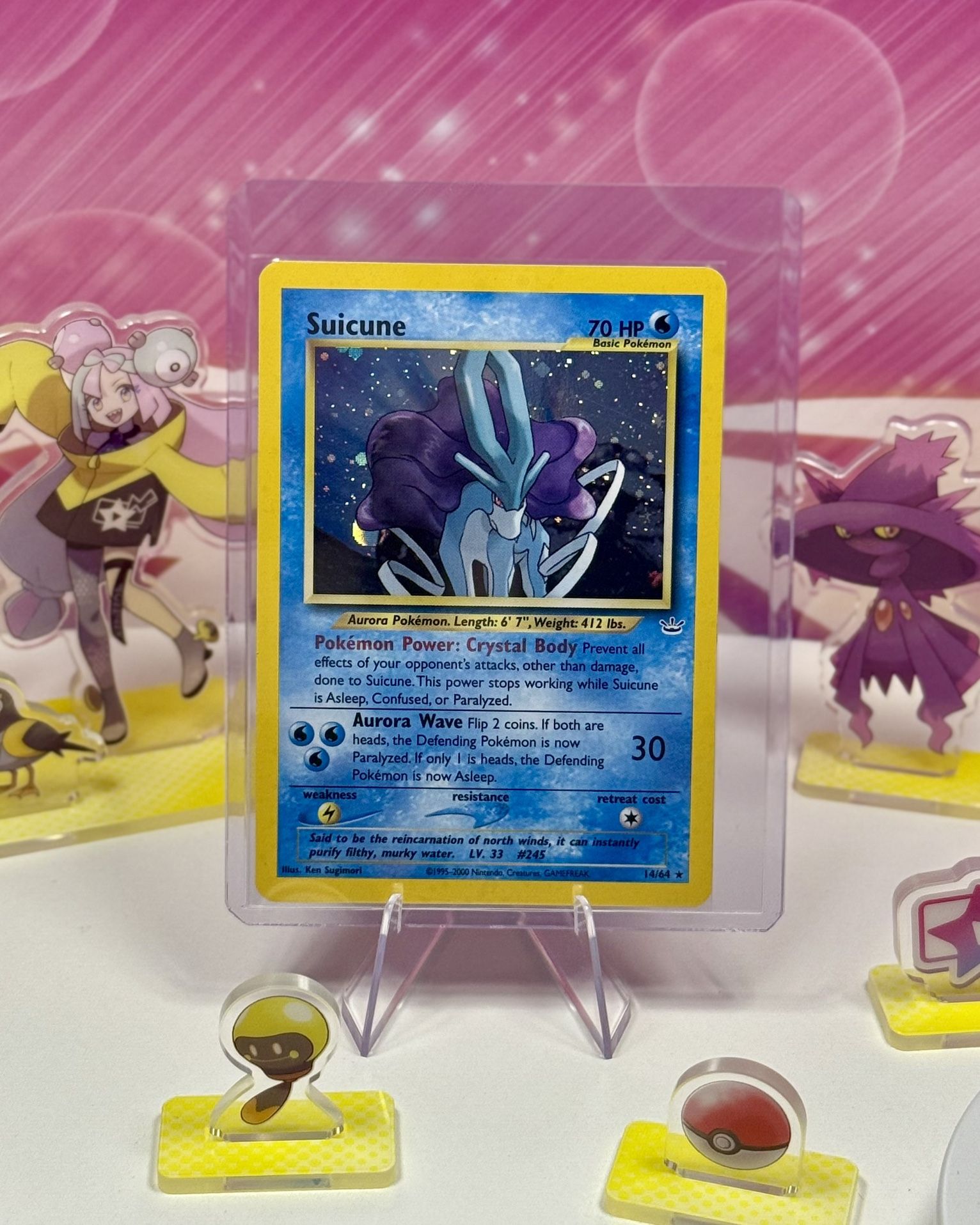 Suicune - Holo Rare (14/64) Neo Revelation (2000-2002)