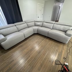 Gray 5 Piece Sectional Couch 