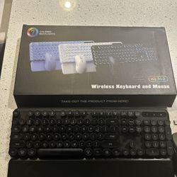 Wireless Keyboard And Mouse 