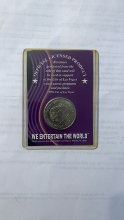 city of las vegas  millennium commemorative coin