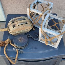 NAUTICAL TYPE ITEMS FOR YARD DECOR