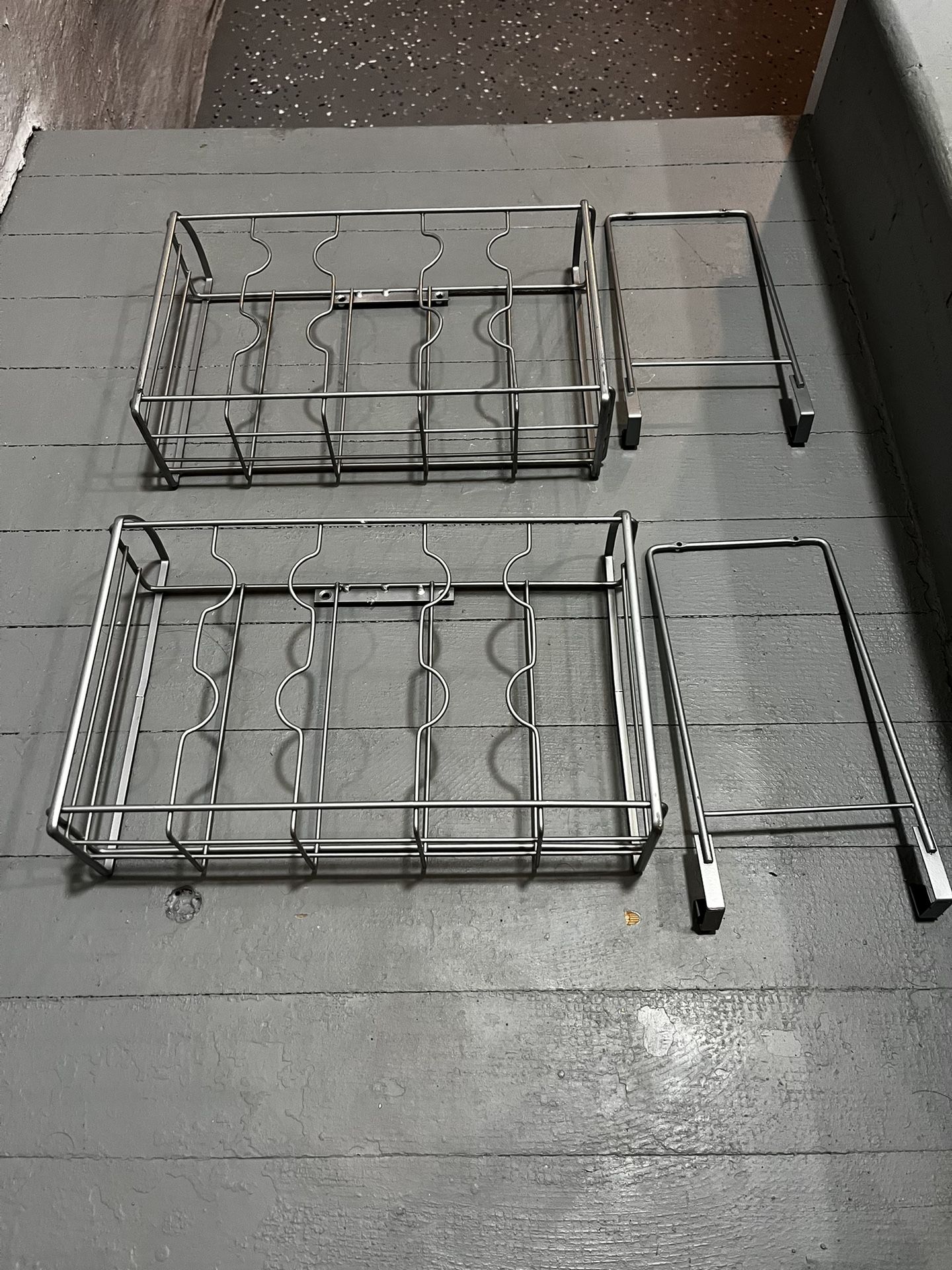2 Hanging Over-the-Door Organizers