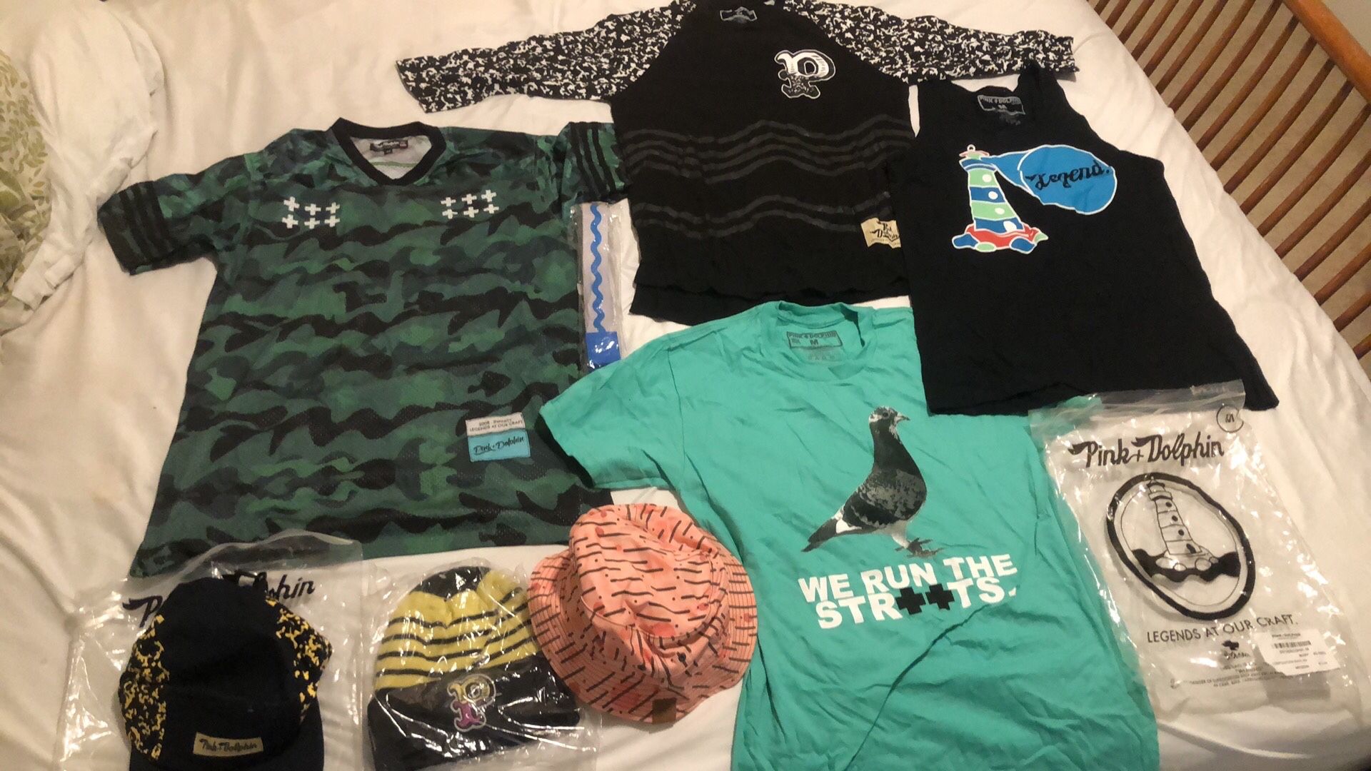 Pink Dolphin Clothing Haul (Medium)