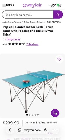 Folding Ping Pong / Beer Pong Table