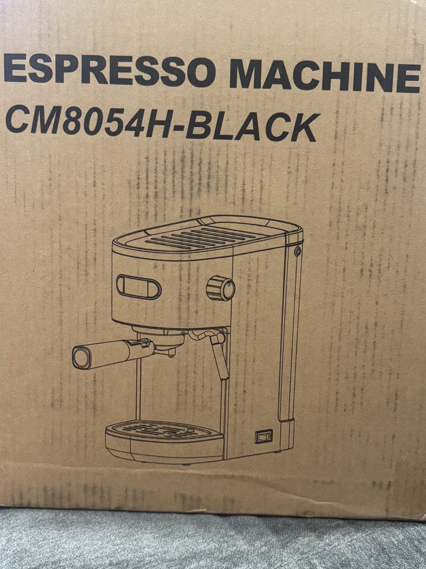 new espresso machine