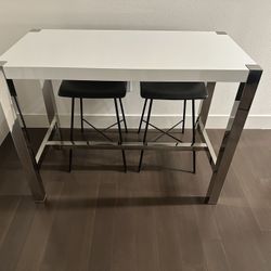 AllModern Bandon 47” Dining Table (White) 
