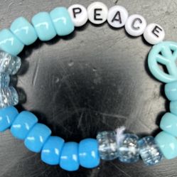 Peace Beaded Bracelet 