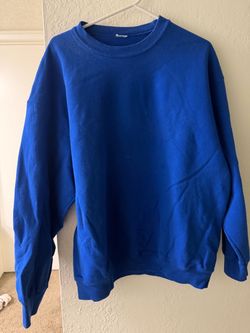 Blue crewneck
