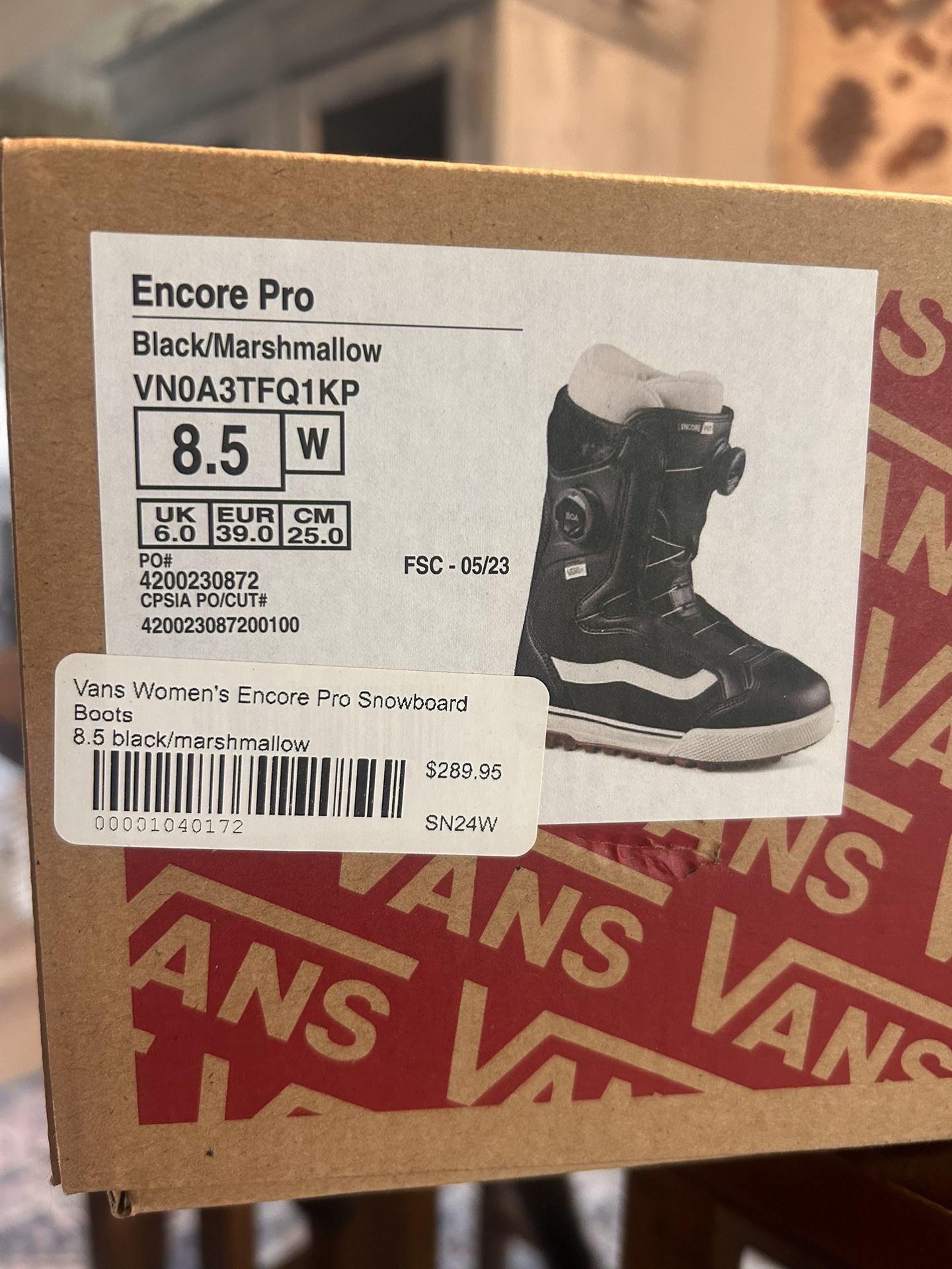 Vans Encore Pro Size 8.5