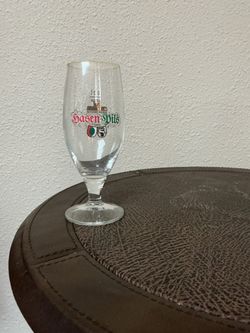 Augsburger Hasen-Pils Beer Glass