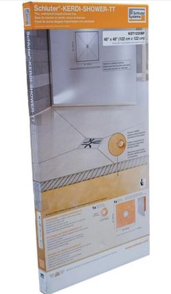 Schluter Shower Pan