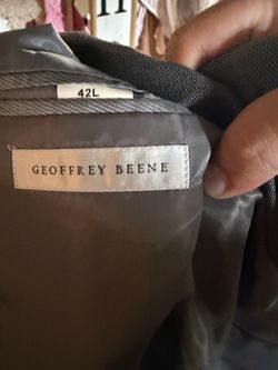 A full set men suit (jacket and pants)