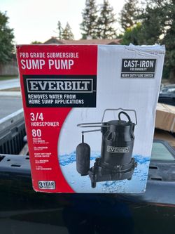 Sump pump