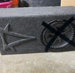Custom 12” single ported Subwoofer enclosure (Enclosure only)