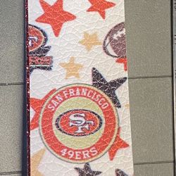 San Francisco 49ers Wristlet Keychain 