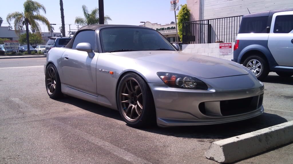 Honda S2000 Amuse R1 front bumper style