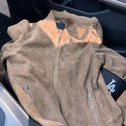 Allsaints Leather bomber Jacket. Original Price $569