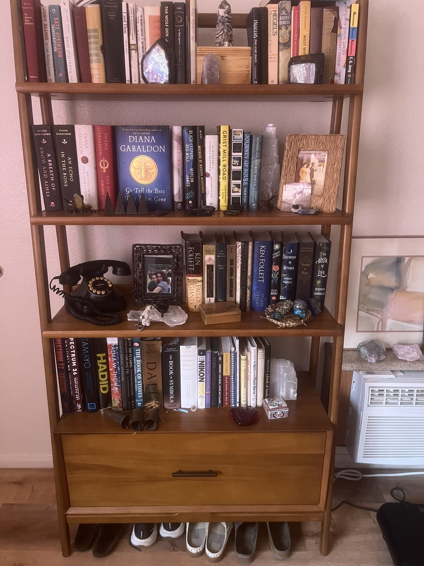 Mid-Century Modern Bookshelf