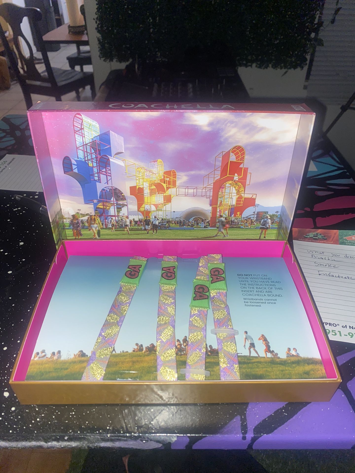 Coachella 2023 Weekend 2 Wristbands