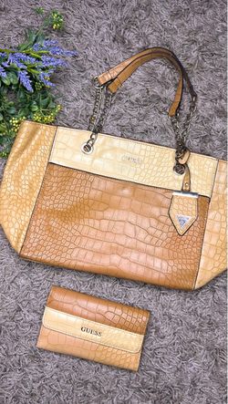 Y2k Guess Tote Bag and Wallet Set