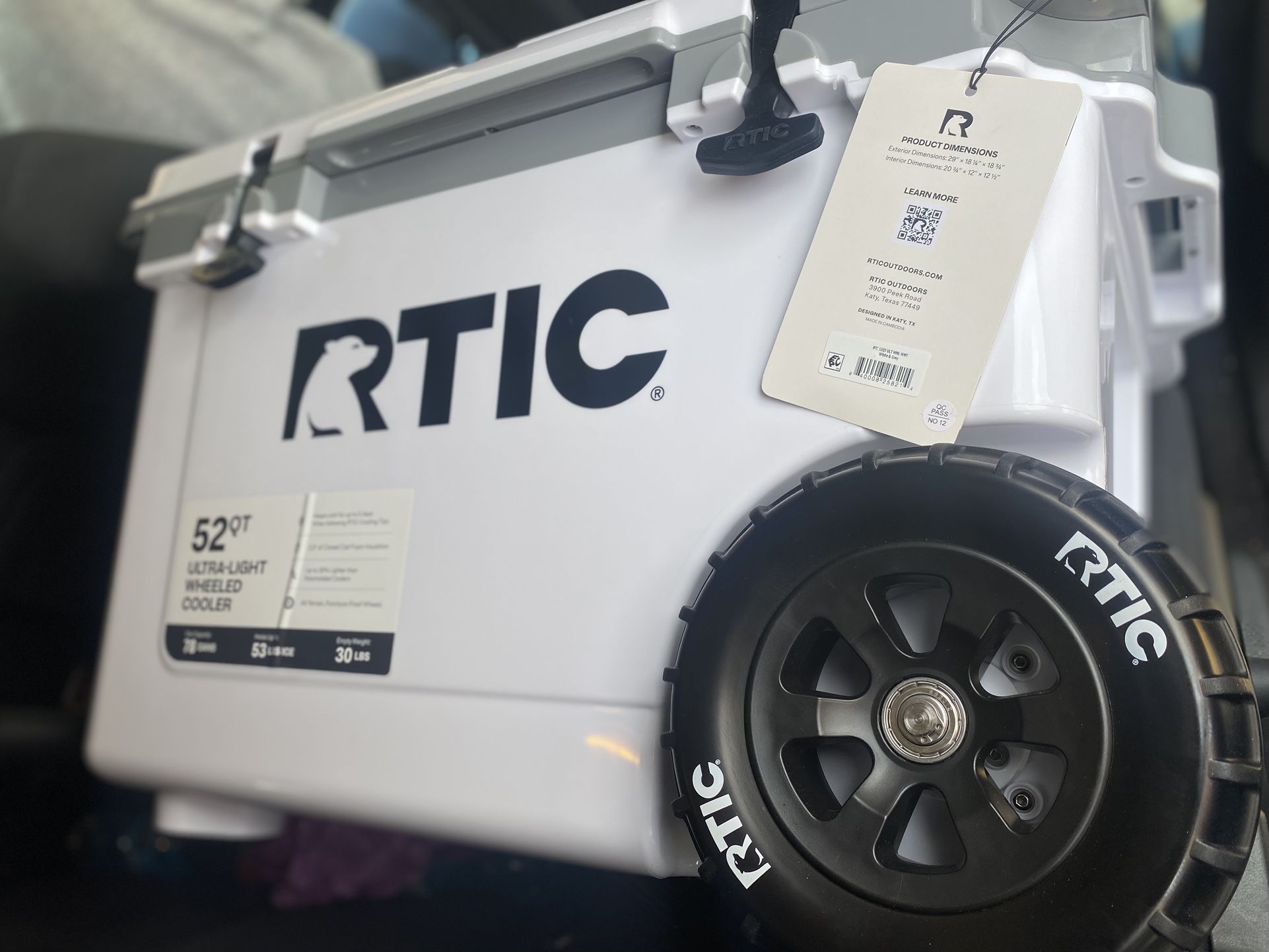 52Q RTIC COOLER