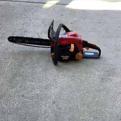 Home Light Gas Chainsaw Works Very Good