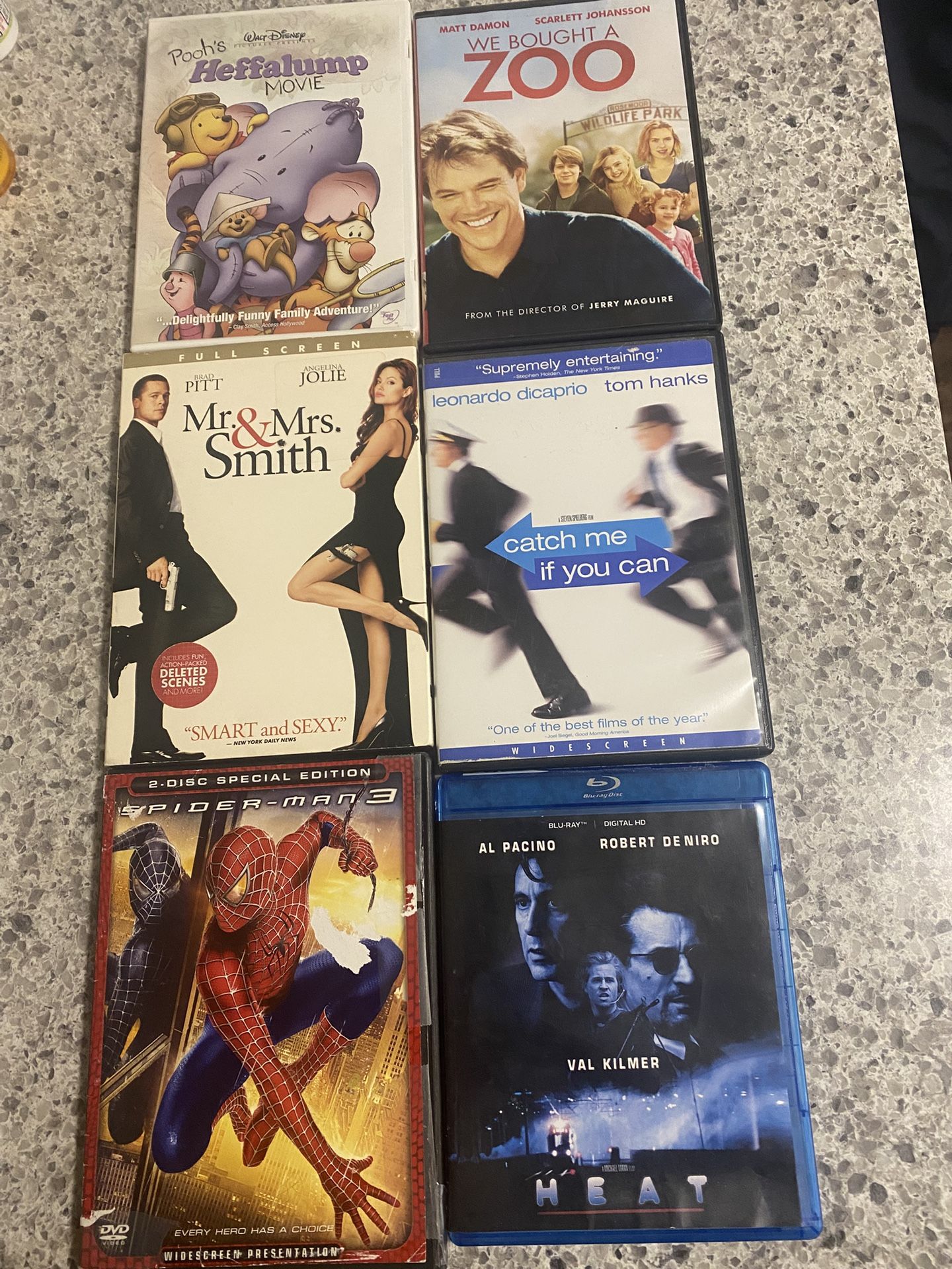 6 new Original DVDs