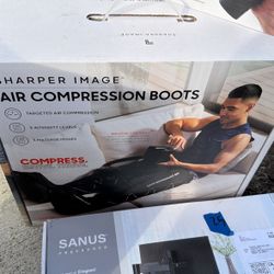 Sharper Image Air Compression Boots