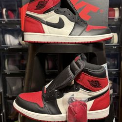 Nike Air Jordan 1 Retro High OG “Bred Toe” 2018 Size 10